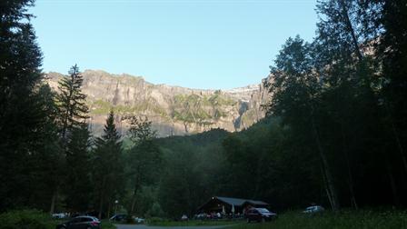Cirque depuis le camping