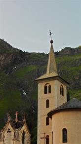 L'Eglise de Champagny-le-Haut (oui les couleurs sont pourries